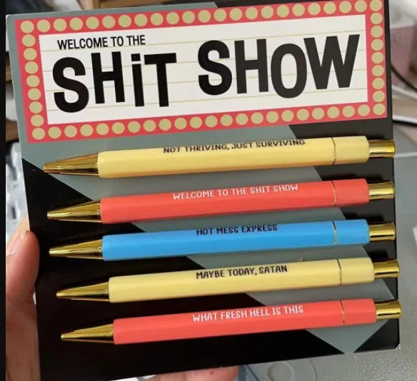 😂Motivational Badass Pen Set(5pcs)