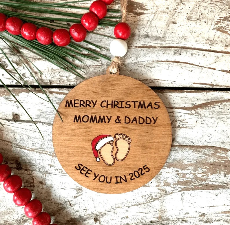 🔥CHRISTMAS PRE-SALE 50% OFF🎁SEE YOU IN 2025 CHRISTMAS TREE ORNAMENT