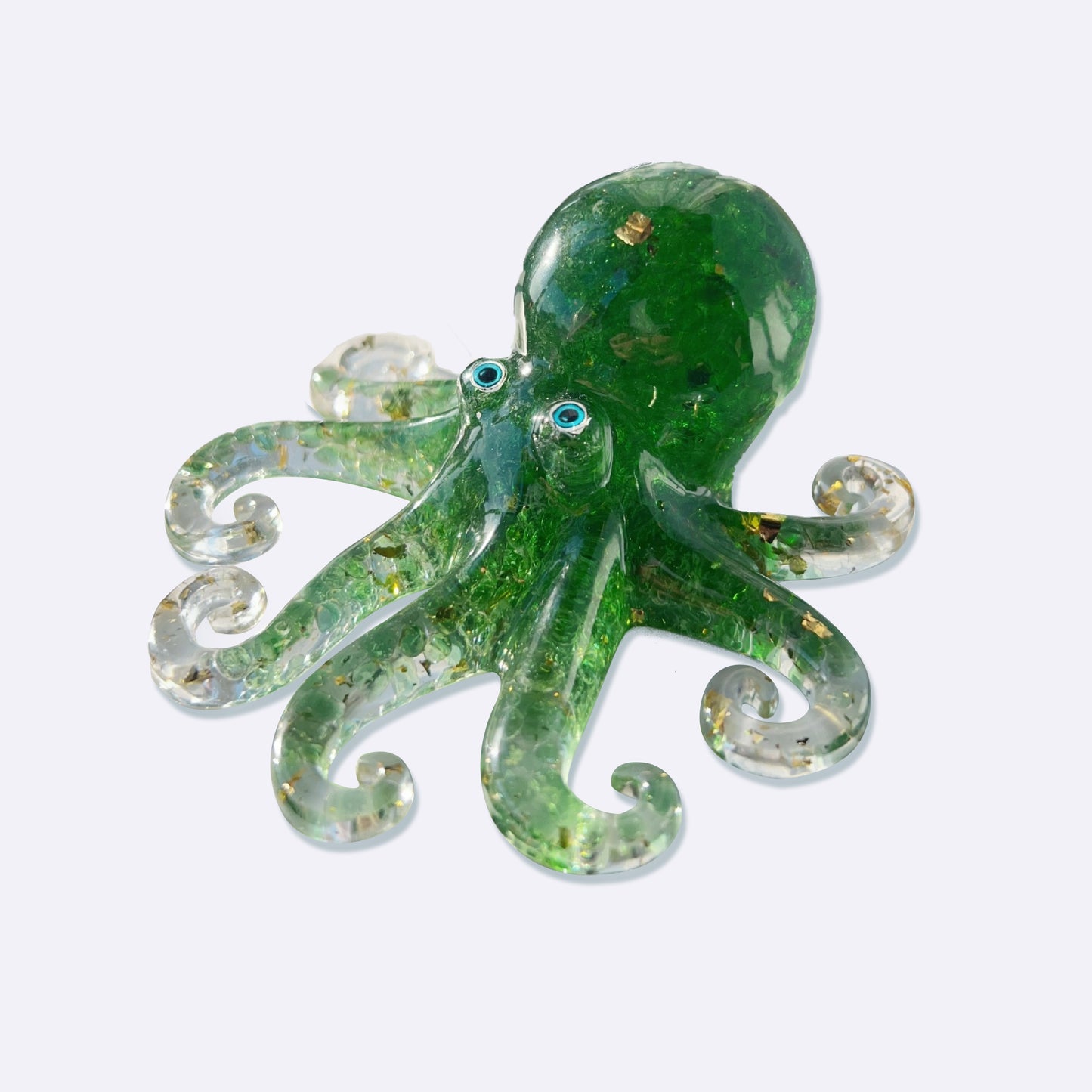 🔮Natural Crystal Gravel Octopus Decor🐙