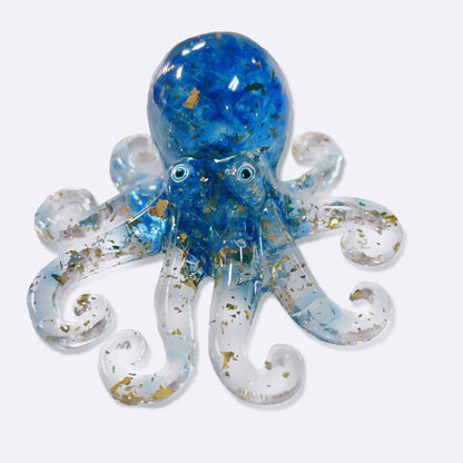🔮Natural Crystal Gravel Octopus Decor🐙