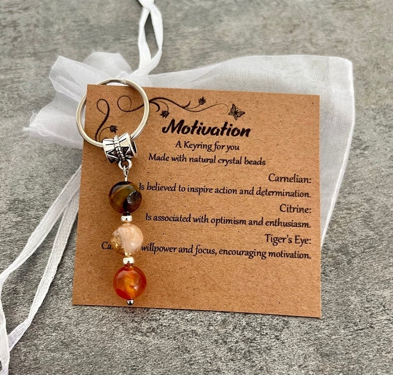 🌟Natural crystal keychain 🌟