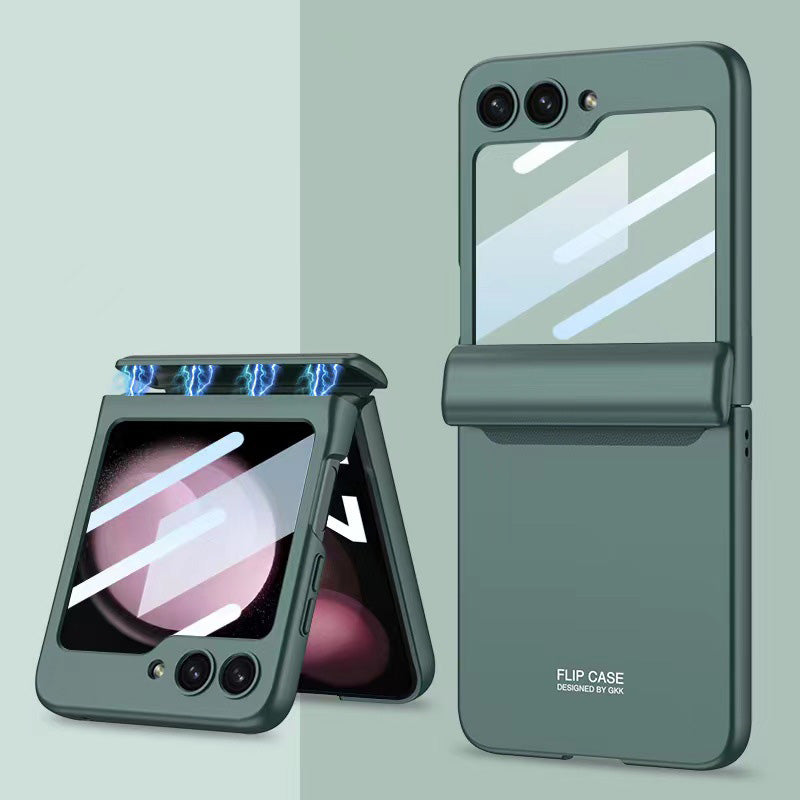 Magnetic All-included Shockproof Phone Case For Galaxy Flip 6/5/4/3 With Back Screen Protector