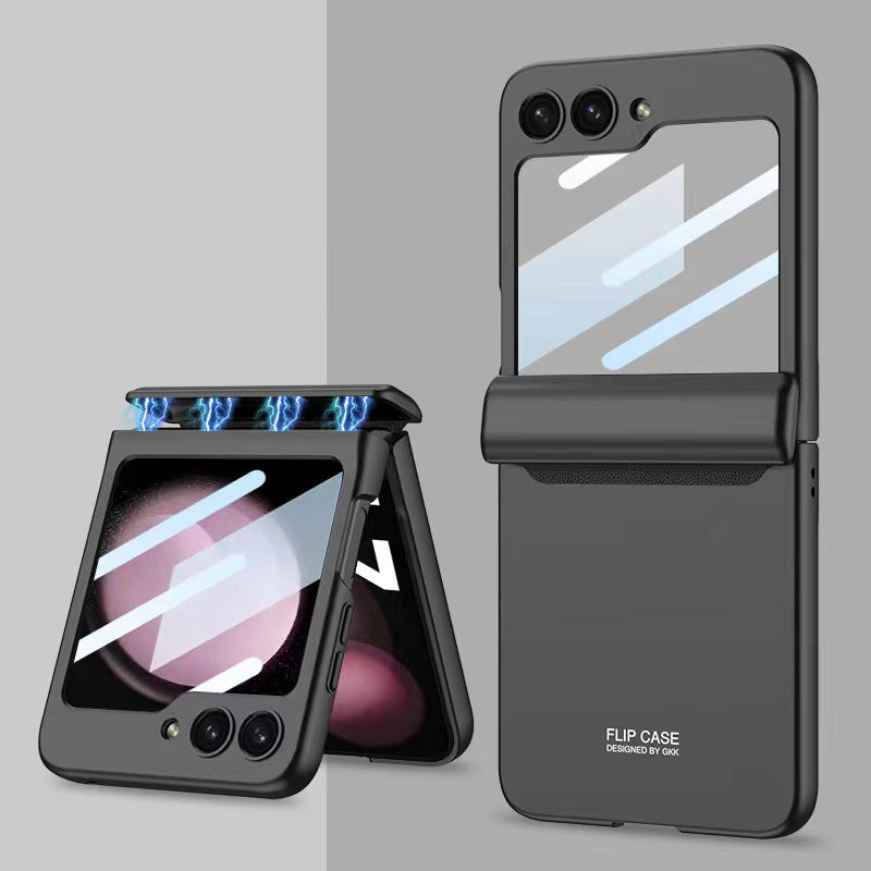 Magnetic All-included Shockproof Phone Case For Galaxy Flip 6/5/4/3 With Back Screen Protector