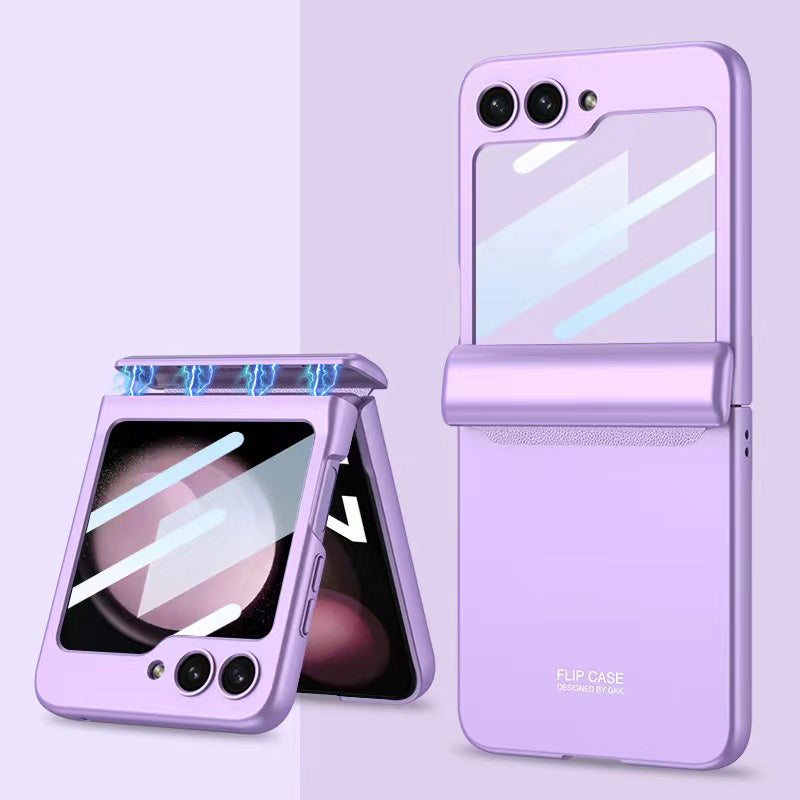 Magnetic All-included Shockproof Phone Case For Galaxy Flip 6/5/4/3 With Back Screen Protector