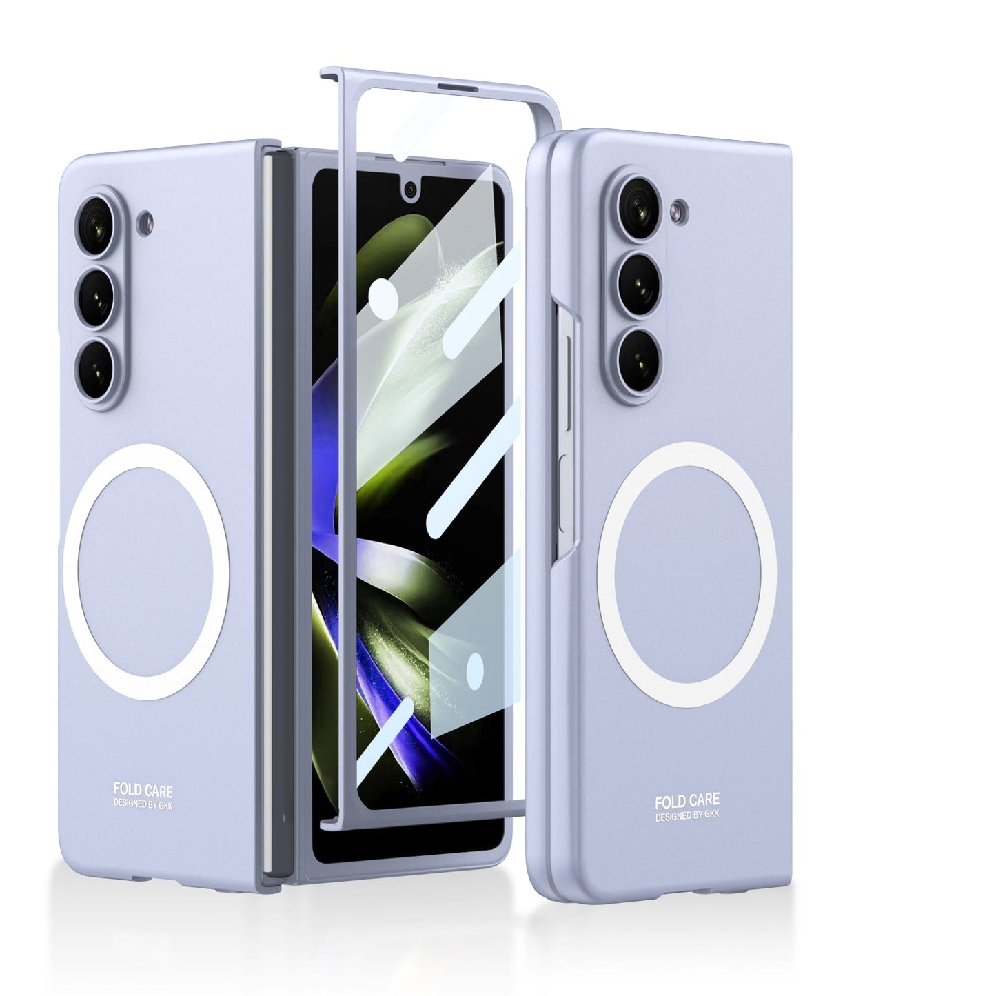 Premium All-inclusive Magnetic MagSafe Phone Case With Back Screen Protector For Galaxy Z Fold 5/4/3 5G