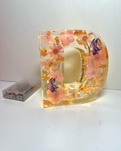 🌸Floral Resin Night Light