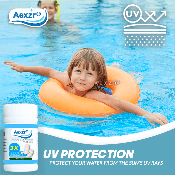 Aexzr Pool Cleaning Tablet (100 PCS)