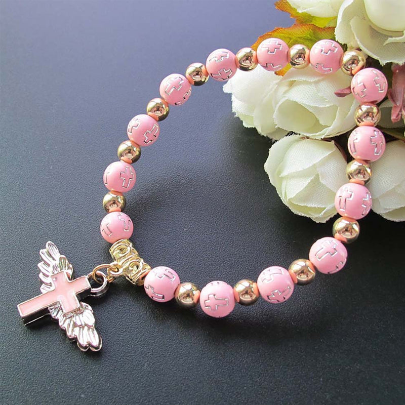 🎁2024 New Year Hot Sale🎁49% OFF🔥Angel Wing Cross Bracelet