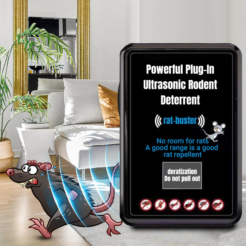 Powerful Plug-In Ultrasonic Rodent Deterrent