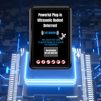 Powerful Plug-In Ultrasonic Rodent Deterrent