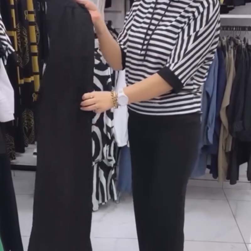 💥HOT SALE 2025💥Women's Striped Top & Solid Pants Set