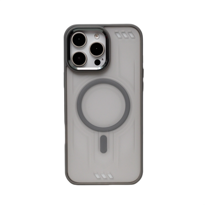 PureShield Clear Matte Phone Case –Magnetic Compatible & Fingerprint-Resistant