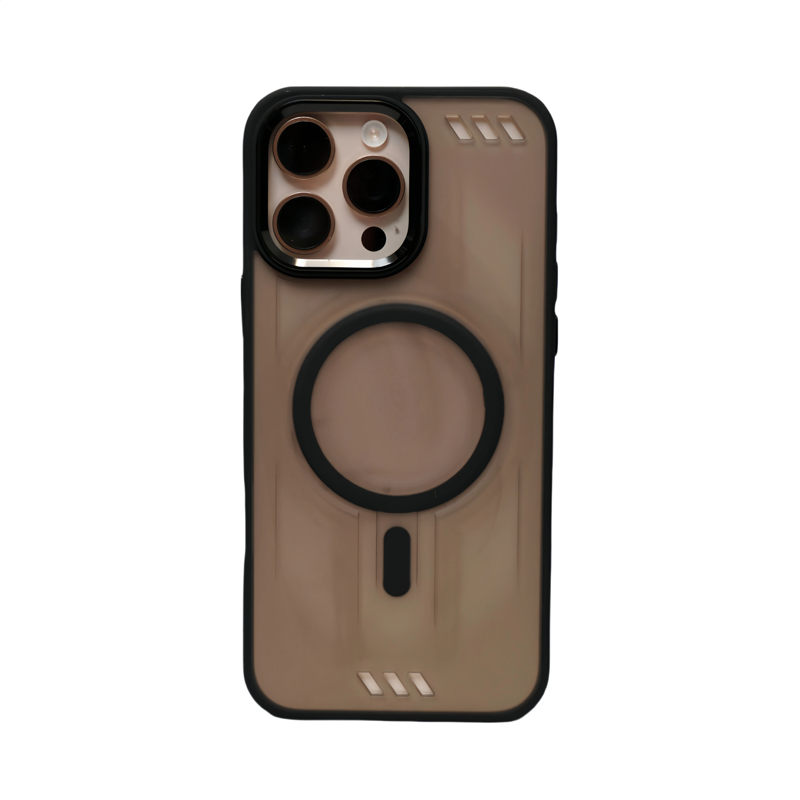 PureShield Clear Matte Phone Case –Magnetic Compatible & Fingerprint-Resistant