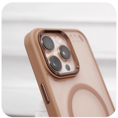 PureShield Clear Matte Phone Case –Magnetic Compatible & Fingerprint-Resistant