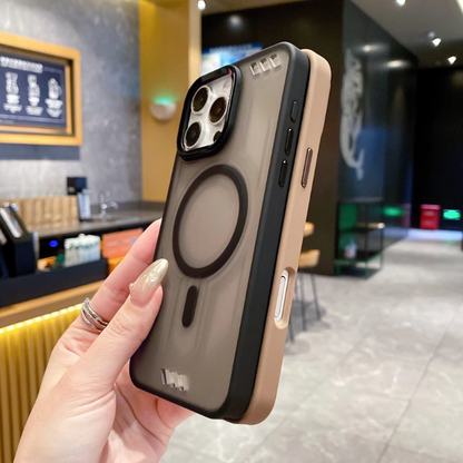 PureShield Clear Matte Phone Case –Magnetic Compatible & Fingerprint-Resistant